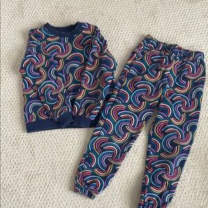 Colorful Kids Rainbow Patterned Set by Hanna Andersson